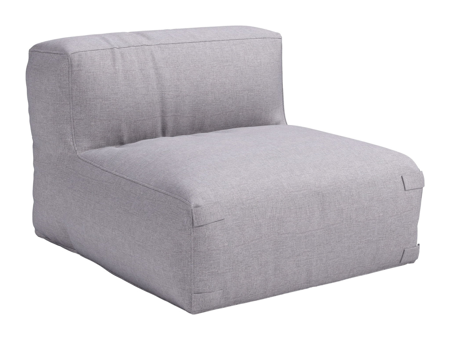 Luanda - Middle Chair - Gray