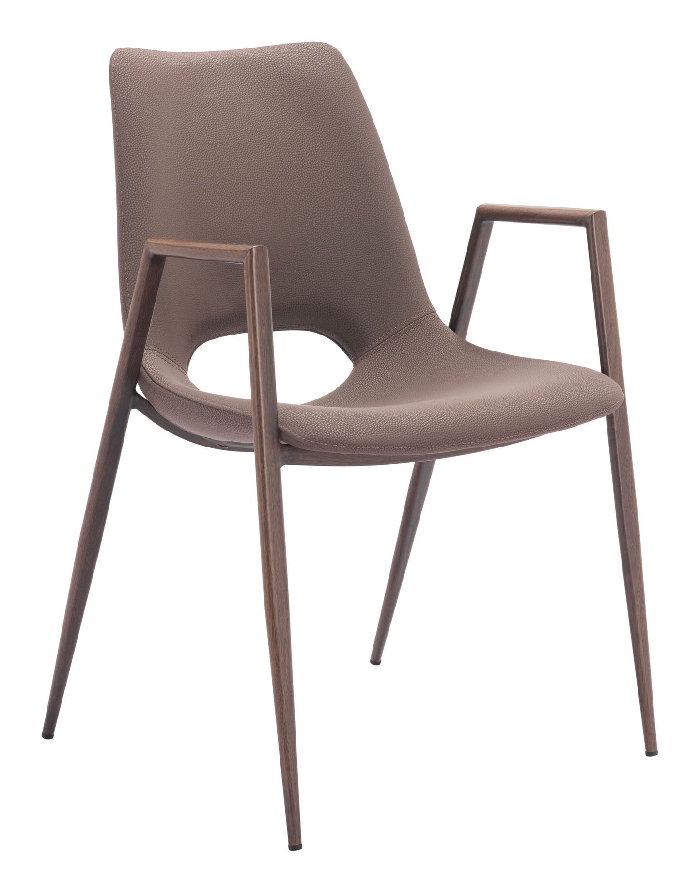 Desi - Dining Chair (Set of 2) Walnut Legs