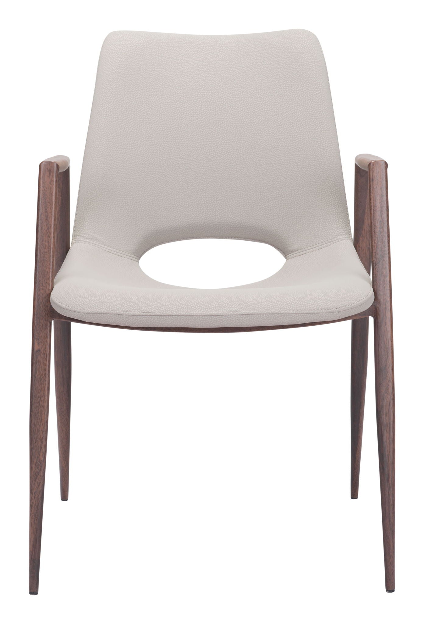 Desi - Dining Chair (Set of 2) Walnut Legs