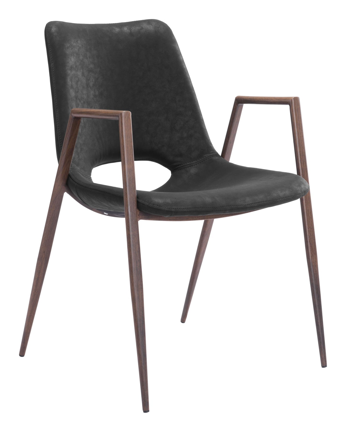 Desi - Dining Chair (Set of 2) Walnut Legs