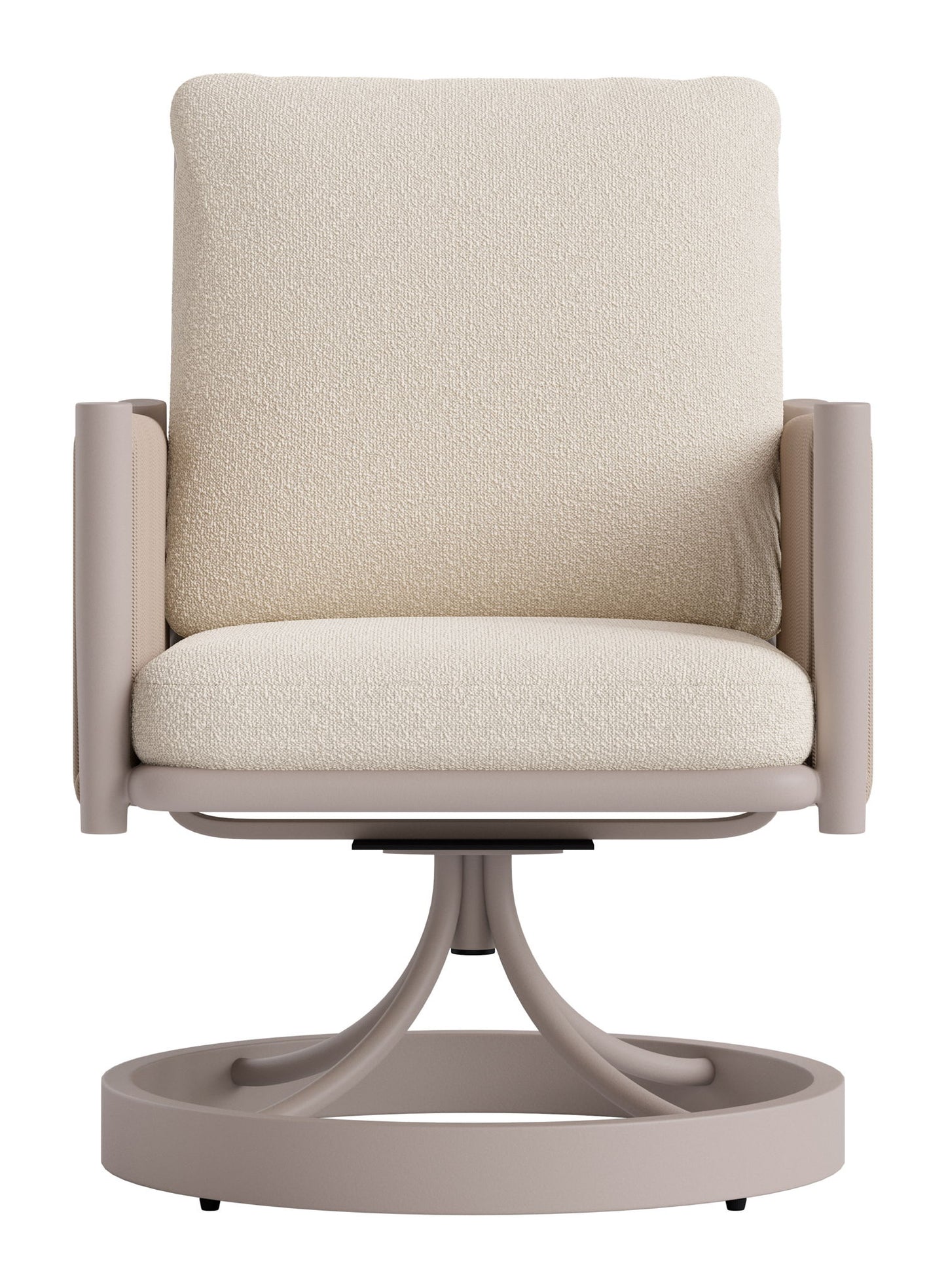 Rivan - Swivel Dining Chair - Beige