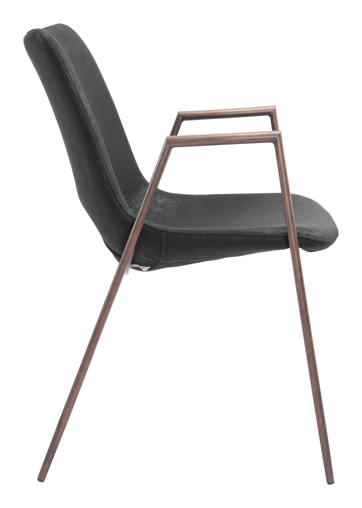Desi - Dining Chair (Set of 2) Walnut Legs