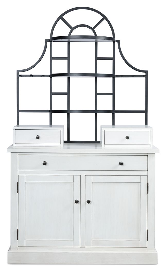 Chadworth - White - Baker's Rack