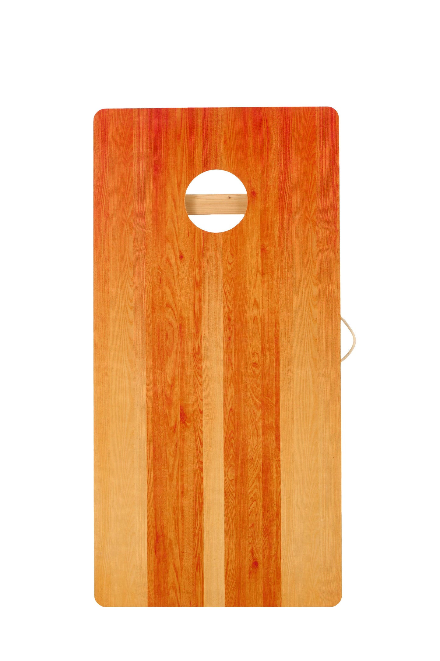 4X2 Ft Large Size Cornhole Board (Set of 2), Outdoor Game Board Set With 8 Bean Bags, Perfect For Lawn, Backyard, Beach, Park - Golden / Light Brown