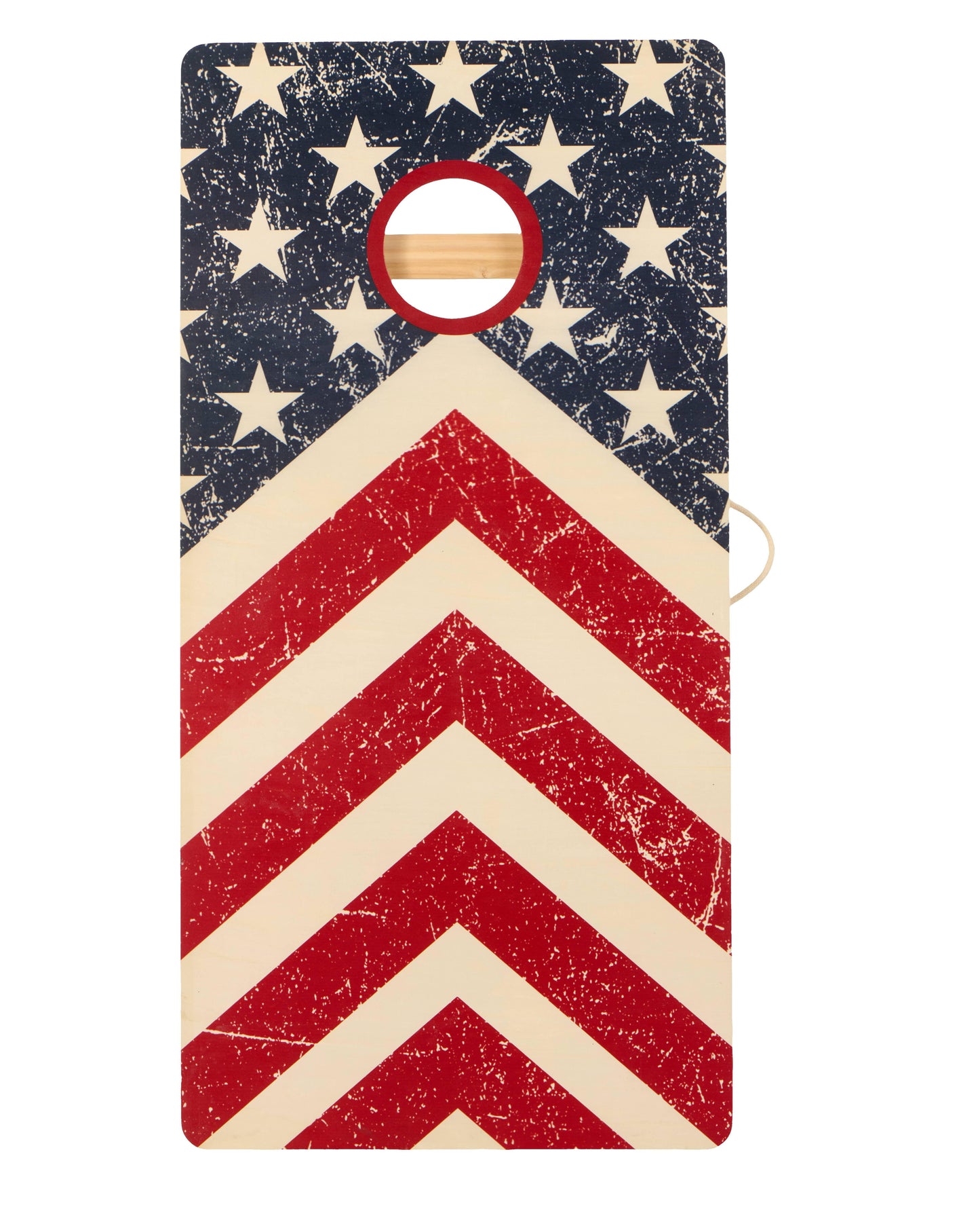 4X2 Ft Large Size Cornhole Board (Set of 2), Outdoor Game Board Set With 8 Bean Bags, Perfect For Lawn, Backyard, Beach, Park - Blue / White / Red