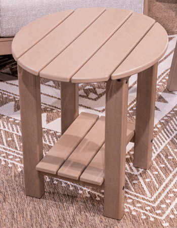 Cliffs Beach - Oval End Table - Driftwood