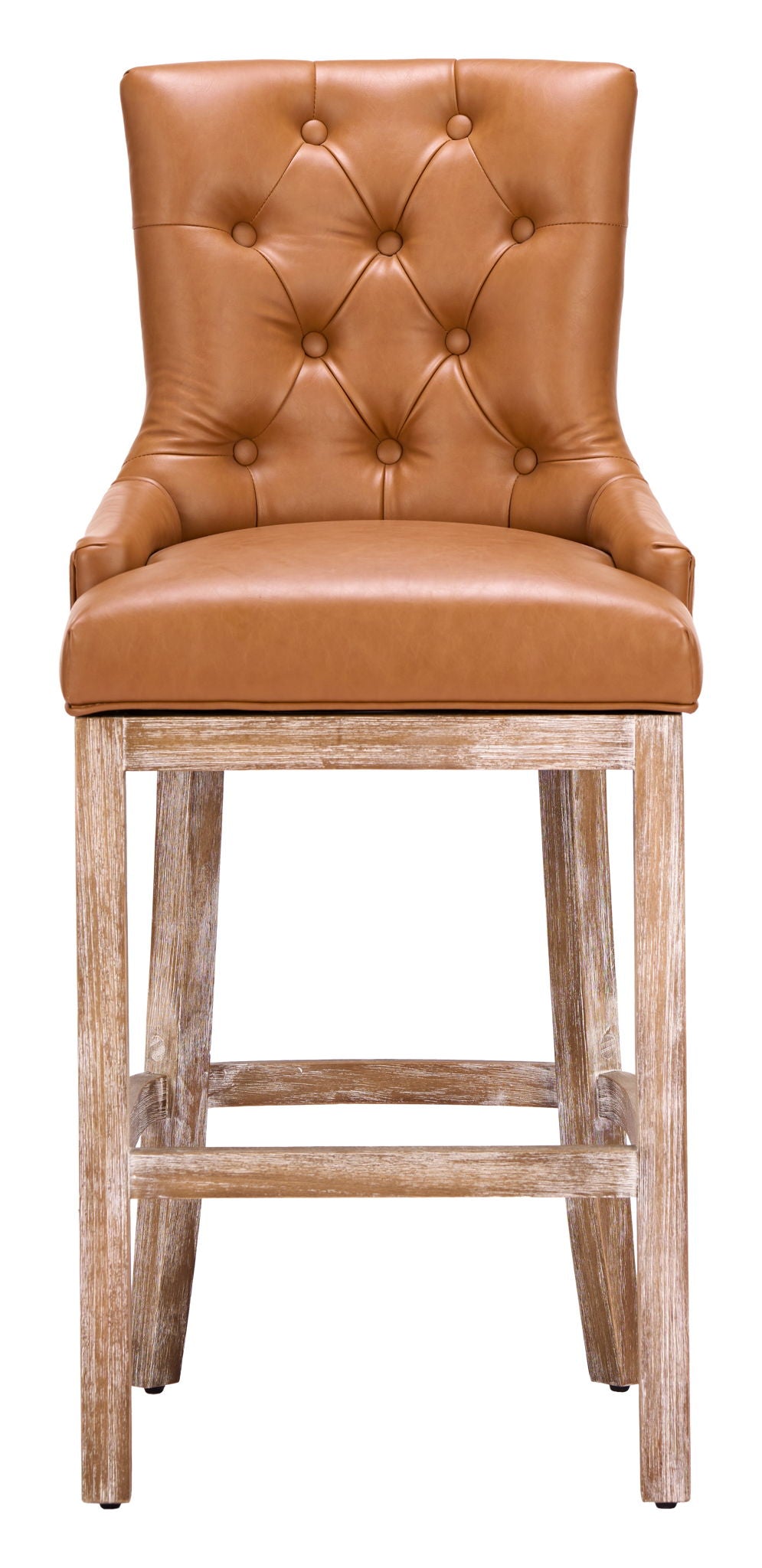 Nuby - Swivel Barstool - Brown