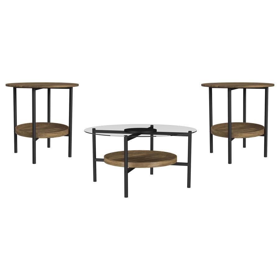 Delfin - Round Coffee Table Set