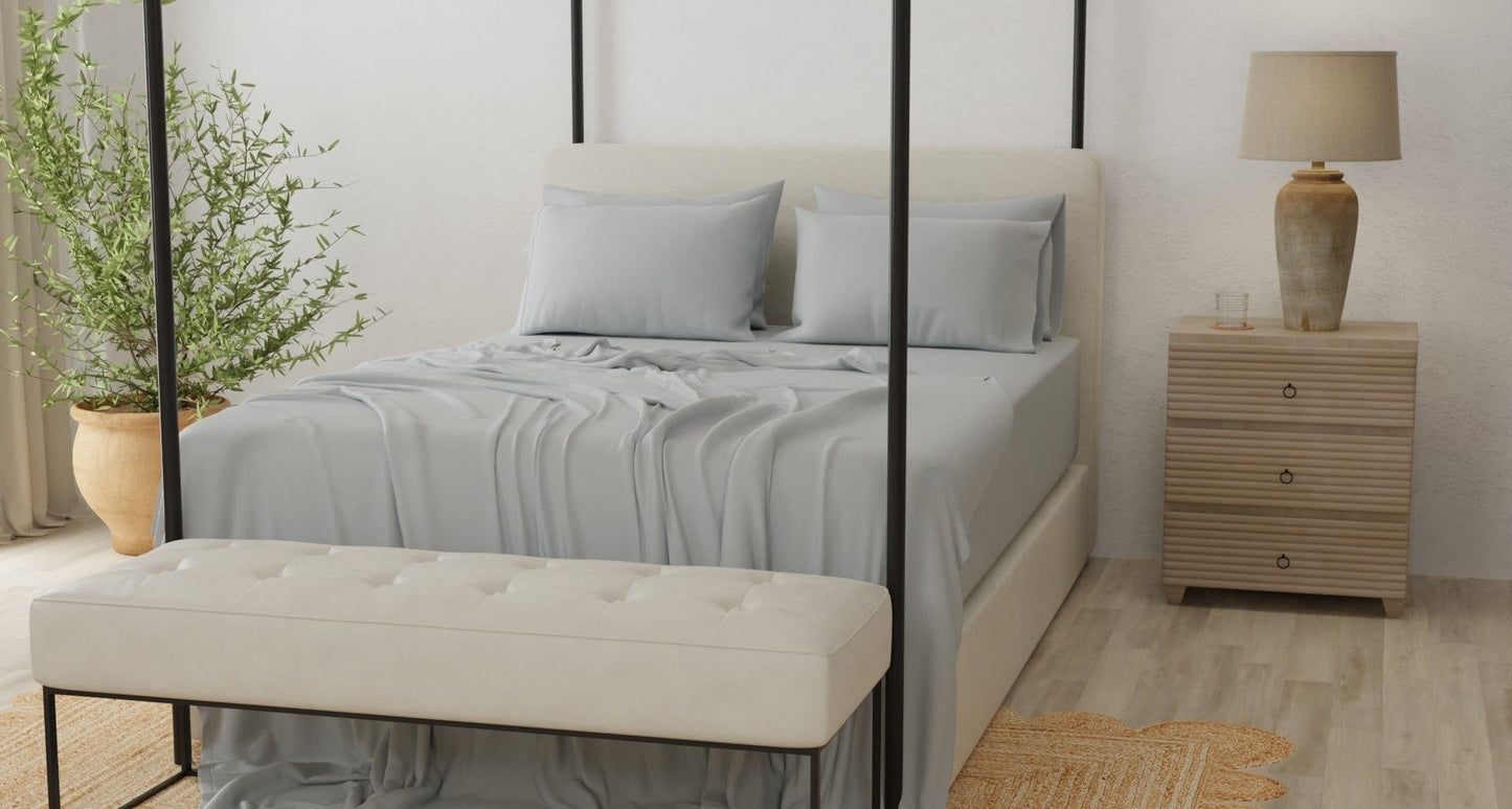 Brushed Microfiber Hypoallergenic Split Sheet Set