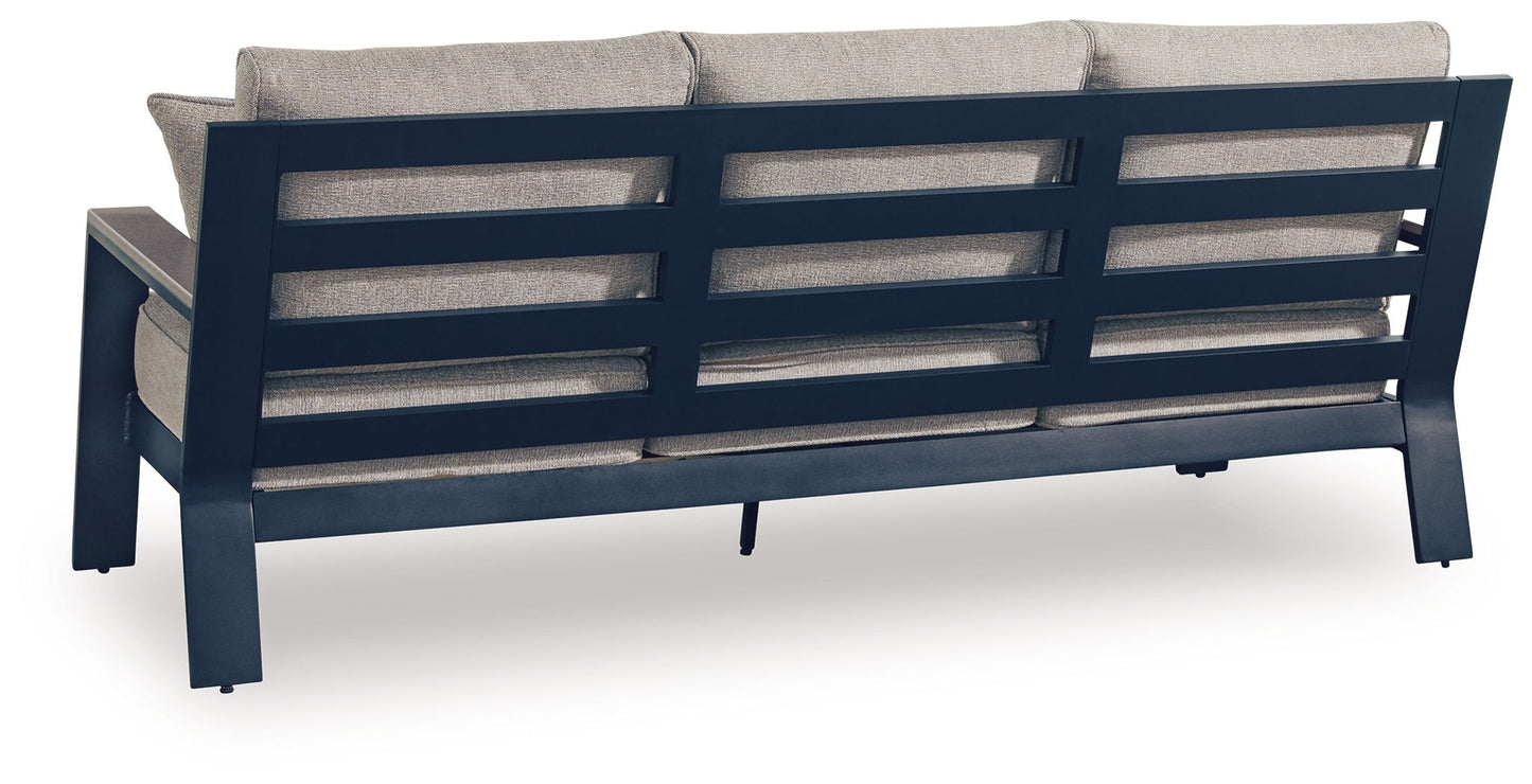 Mabry Shores - Sofa With Cushion - Blue