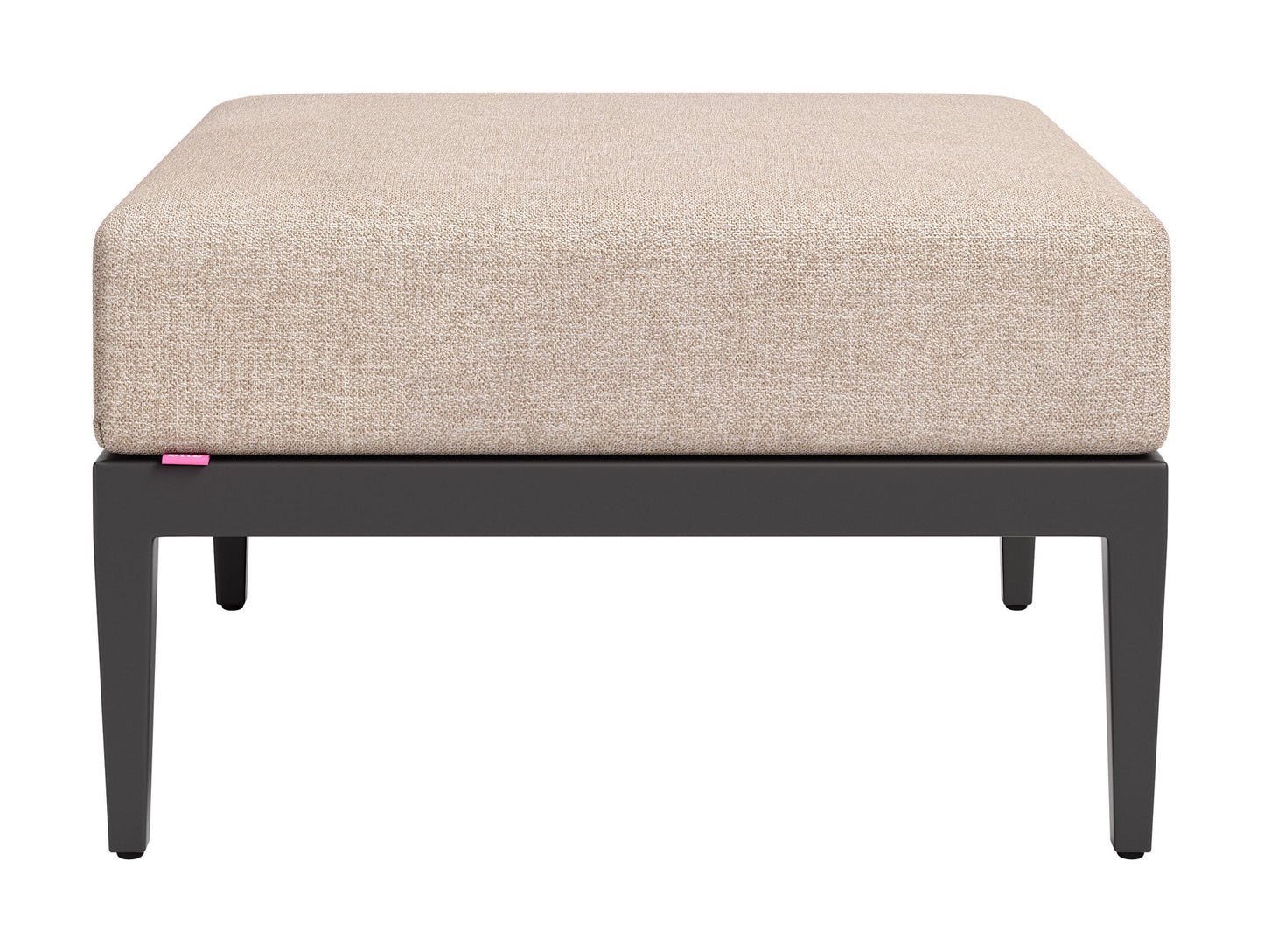 Foret - Ottoman - Beige / Black