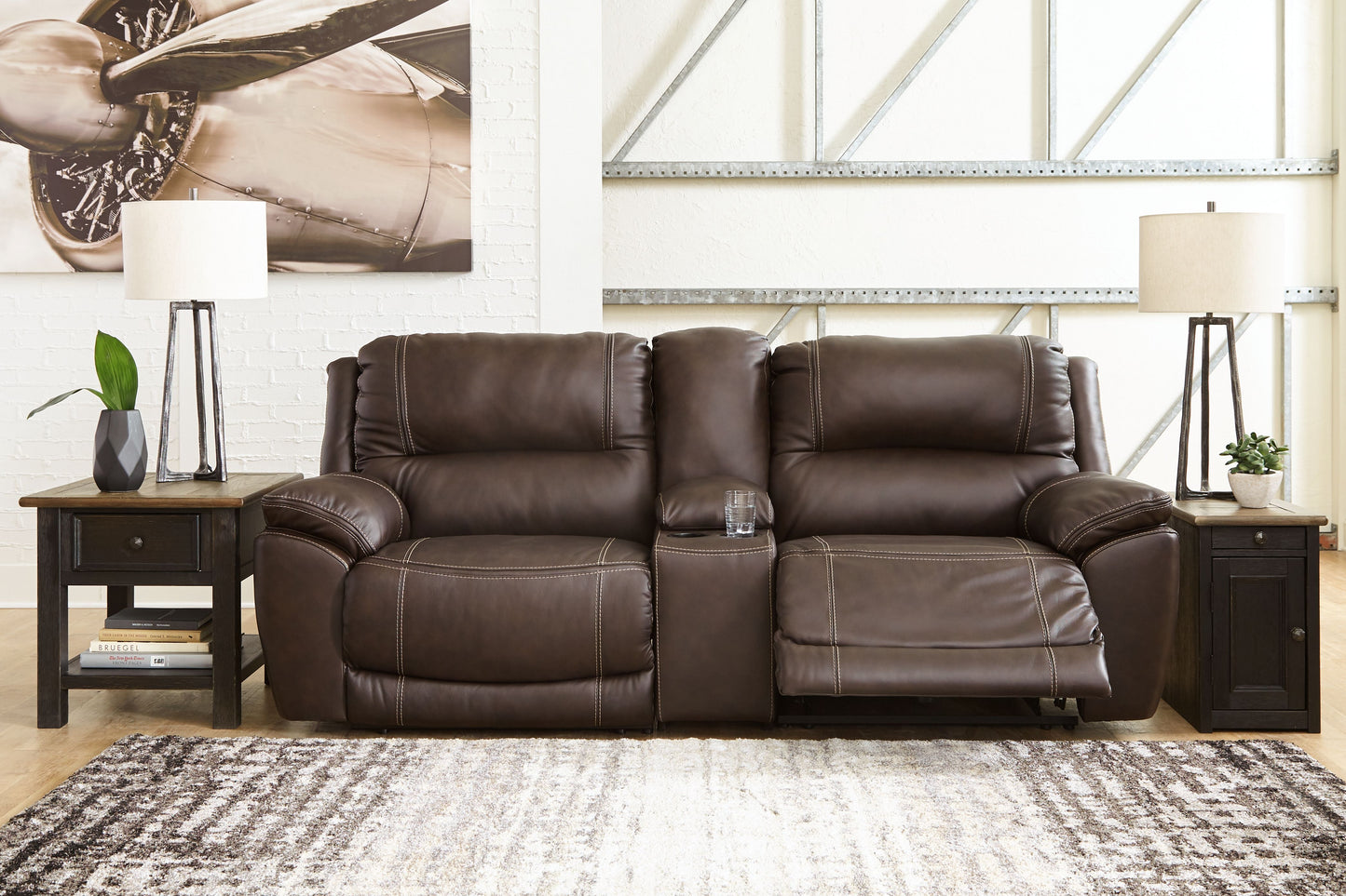 Dunleith - 3 Piece Power Reclining Sectional