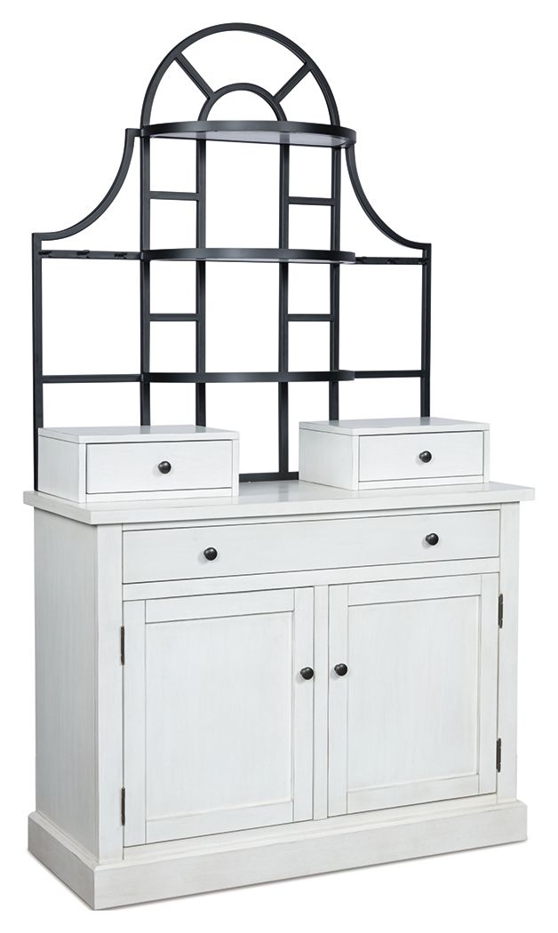 Chadworth - White - Baker's Rack