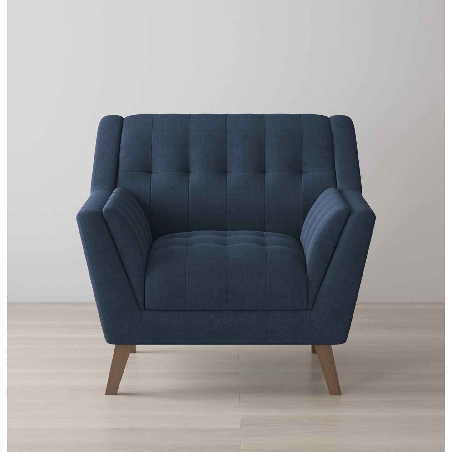 Accent Chair - Blue - Fabric