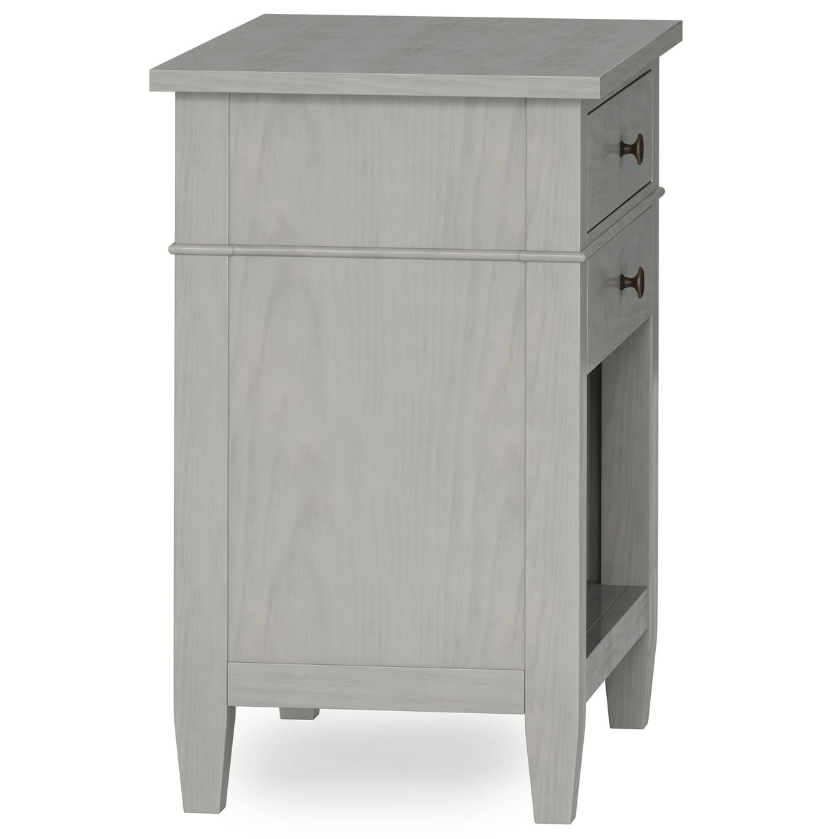 Carlton - Bedside Table - Gray