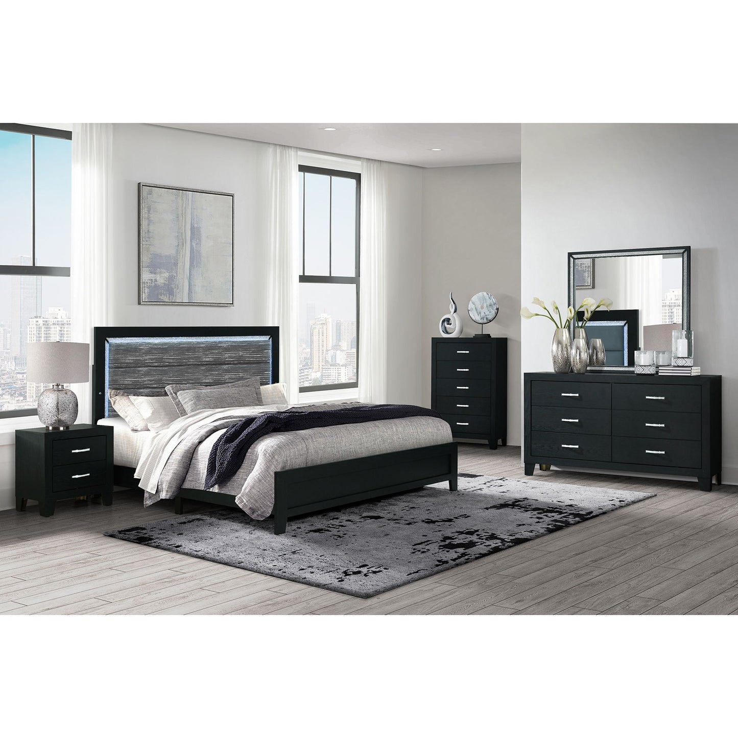 Carlos - Dresser - Black