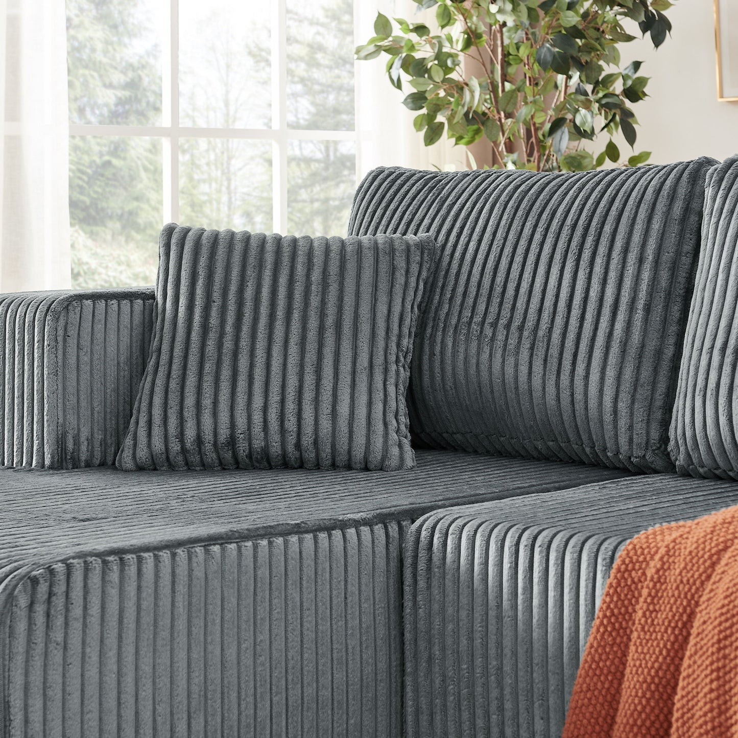U - Shaped Modular Sectional Sofa For Living Room