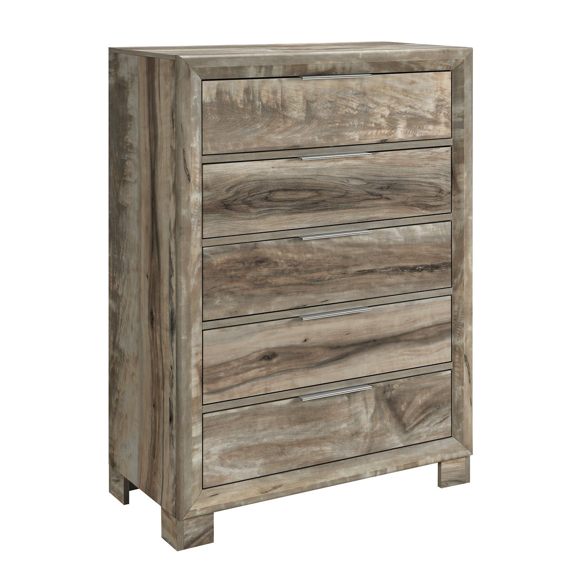 Callisie - Chest With 5 Drawers - Brown