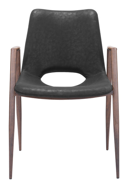 Desi - Dining Chair (Set of 2) Walnut Legs