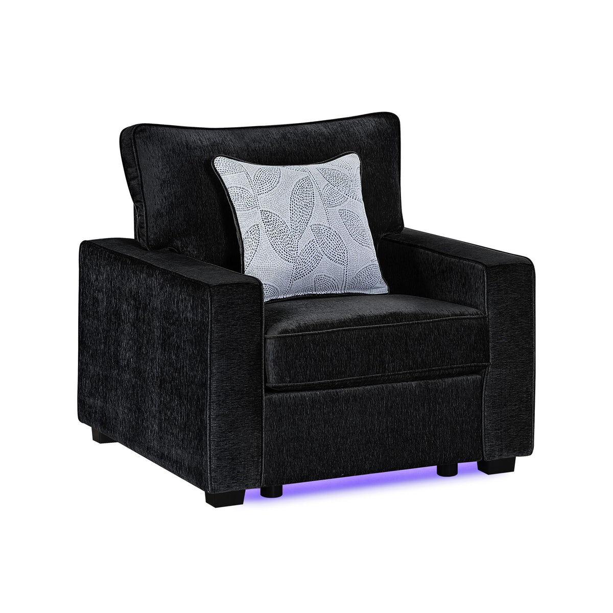 Rita - Accent Chair With LED Underlighting