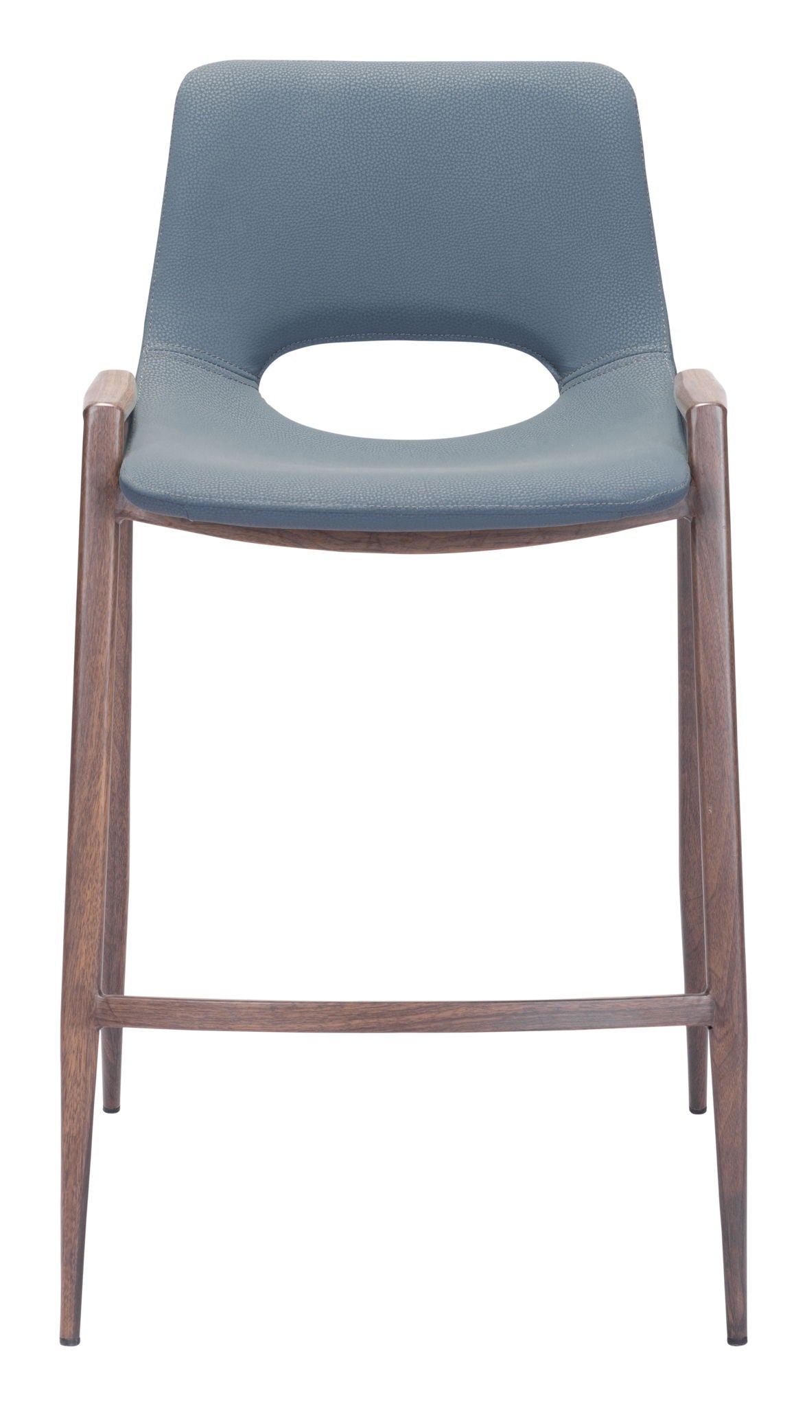 Desi - Counter Stool (Set of 2) Walnut Legs