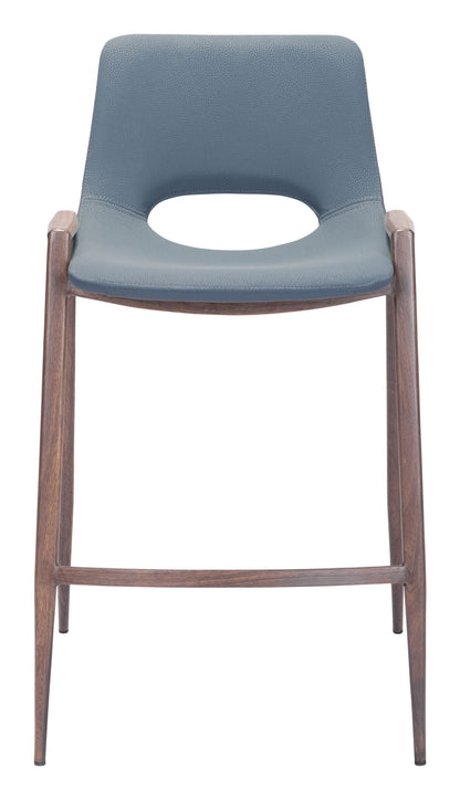 Desi - Counter Stool (Set of 2) Walnut Legs