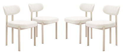 Aurea - Dining Chair (Set of 4) - Light Gray