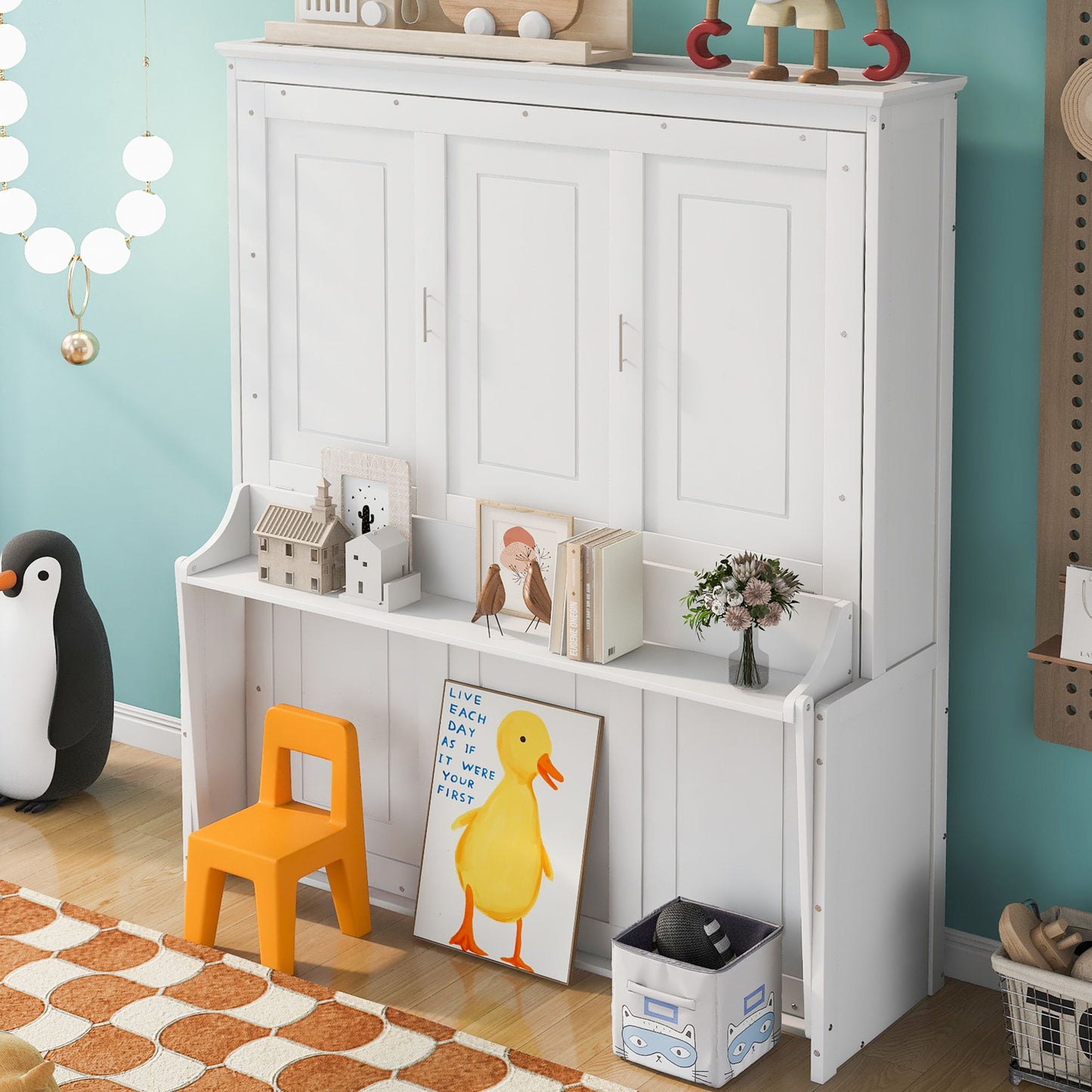 Murphy Bed With Shelf