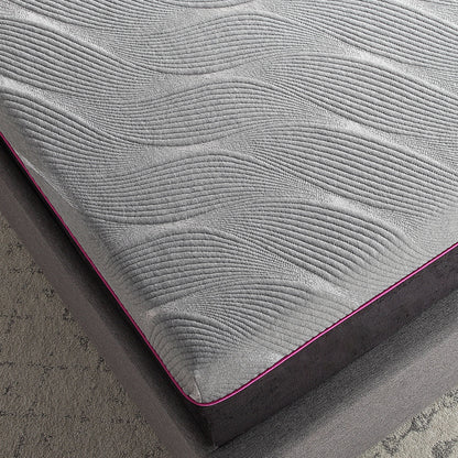 Renew - 11" Flex Head Cooling Gelcare Memory Foam Mattress - Gray - King