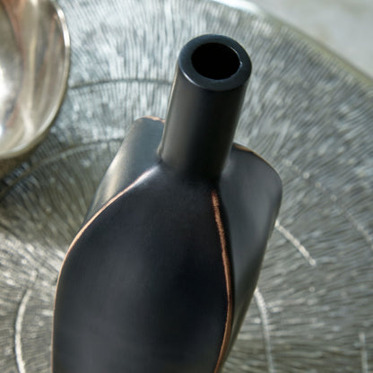 Rhaveney - Vase (Set of 3) - Medium - Black