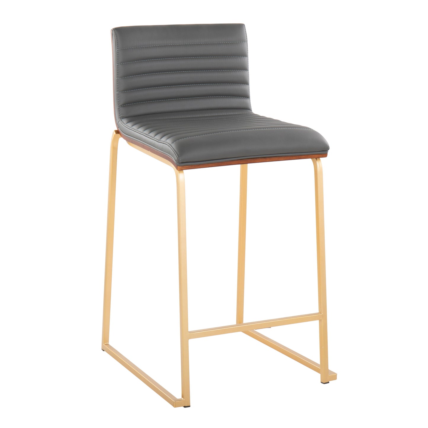 Mason Mara - Contemporary Design Fixed Height Counter Stool (Set of 2)