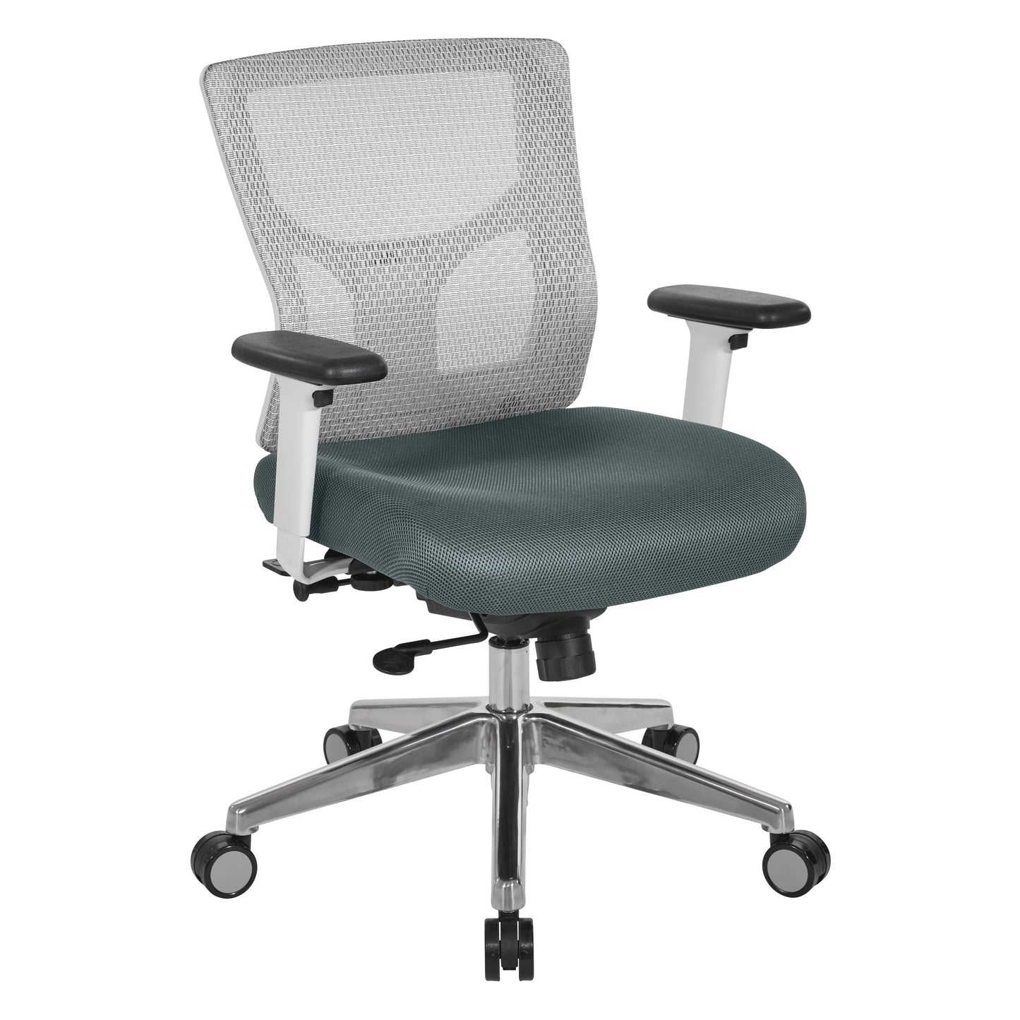 ProGrid¨ White Mesh Mid Back Chair