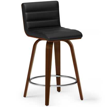 Roland - Upholstered Swivel Counter Height Stool