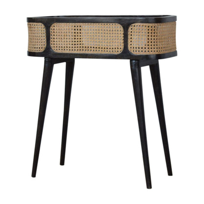 Larissa - Tray Table - Beige / Black