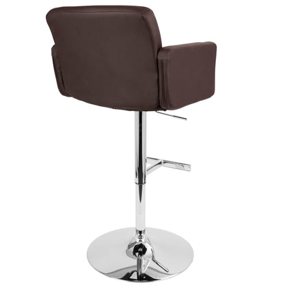 Stout - Contemporary Adjustable Barstool With Swivel