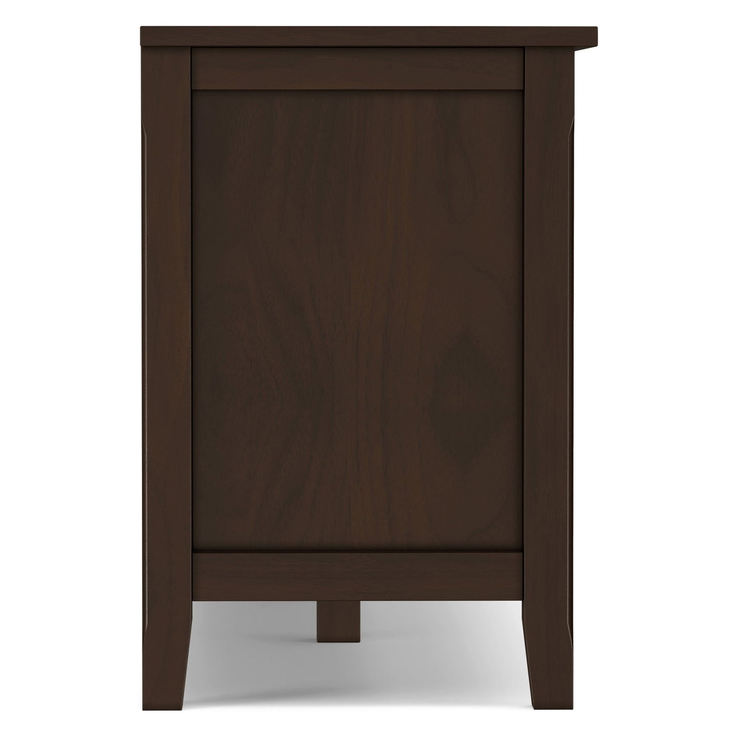 Warm Shaker - TV Media Stand Handcrafted - Tobacco Brown