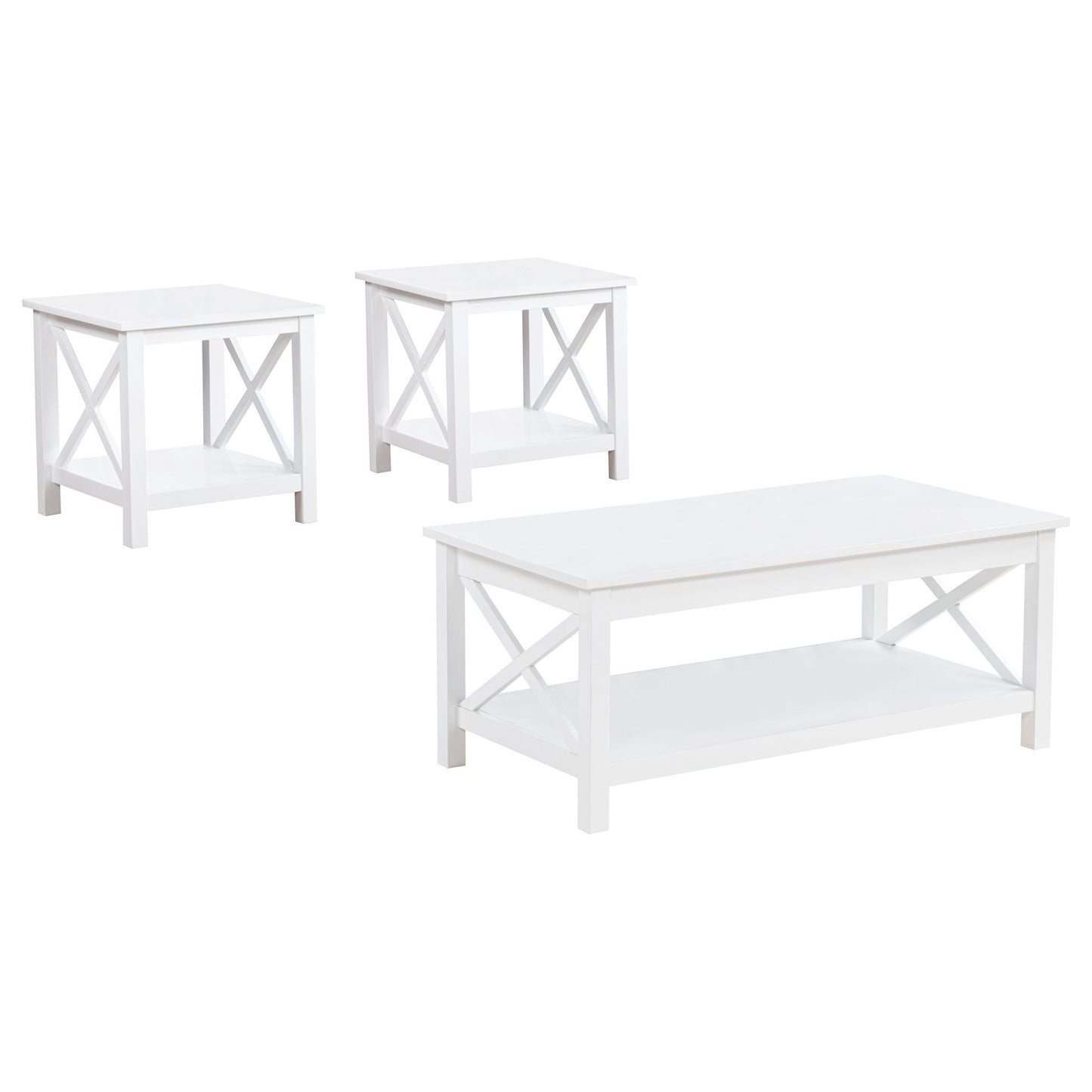 Slater - Table Set With X-Frame Design