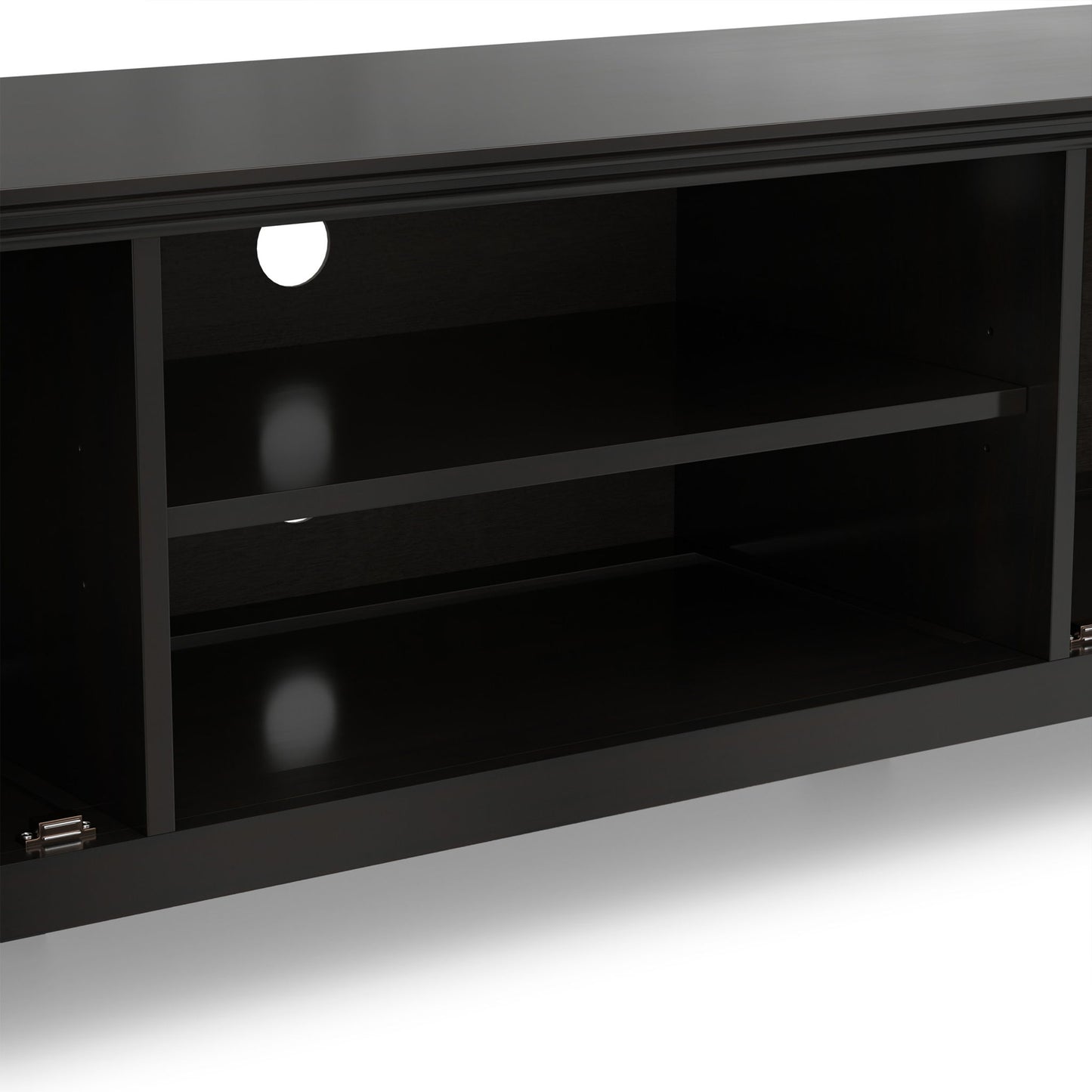 Amherst - Low TV Media Stand - Hickory Brown