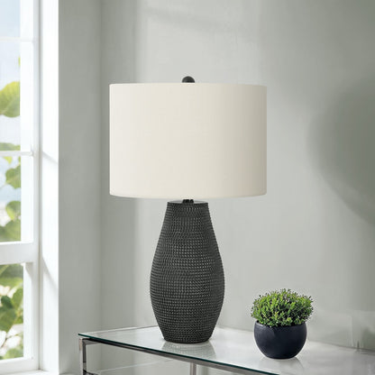 Lighting, Table Lamp, Resin, Contemporary - Black