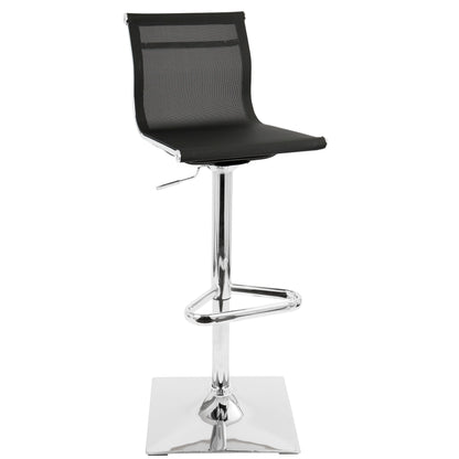 Mirage - Contemporary Adjustable Barstool With Swivel