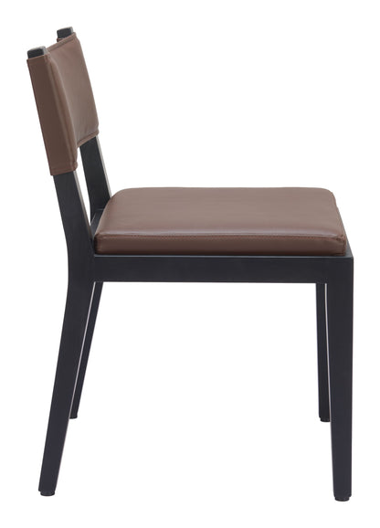 Roxas - Dining Chair (Set of 2) - Brown