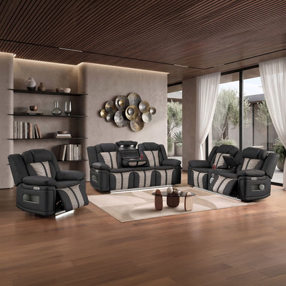 Cruiser - Power Reclining Set With LED Lighting