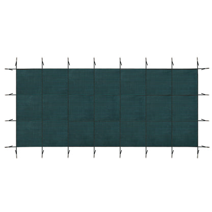 Swimming Pool Safety Cover For Rectangular Pools - Green