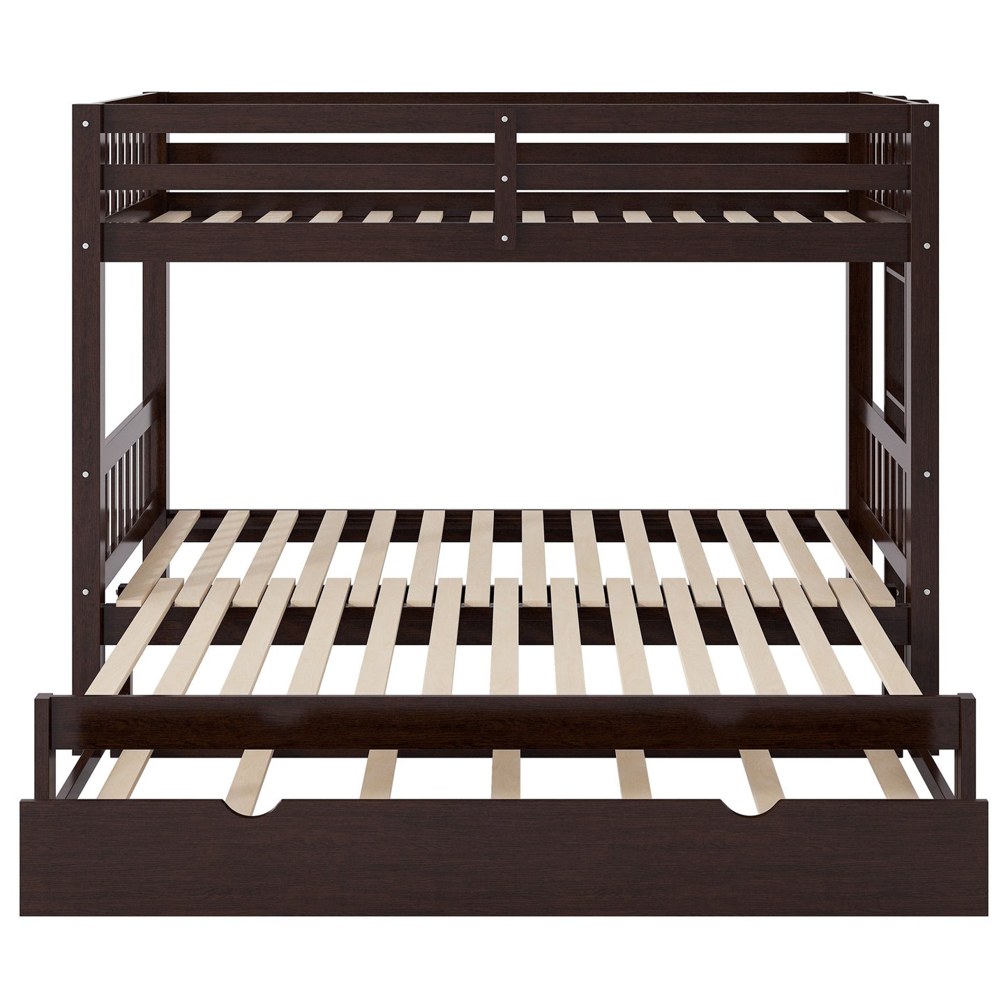 Smooth Mobility Bunk Bed With Trundle