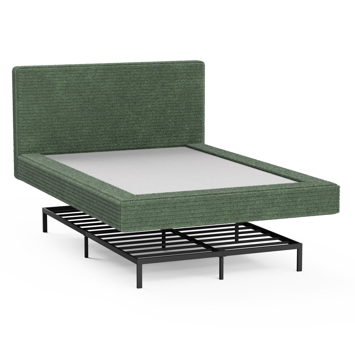 Airframe - Upholstered Bed Frame, Cloud Soft Headboard