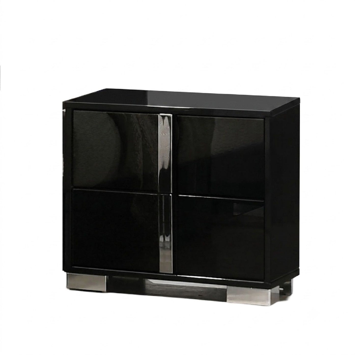Nightstand With Vertical Handles