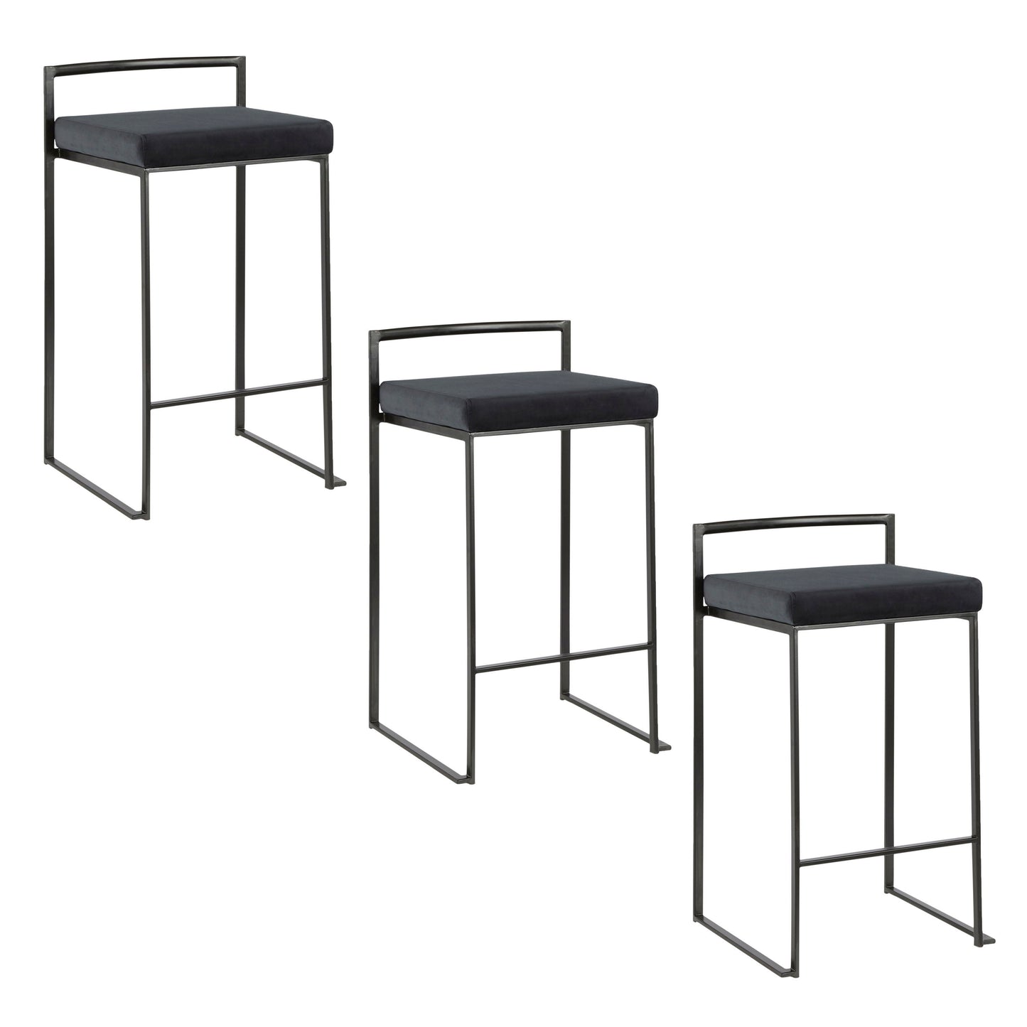 Fuji - Contemporary Style Stackable Counter Stool