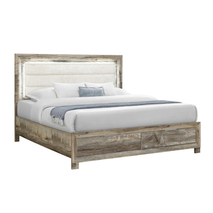 Cllisie - Bed With Padded Headboard