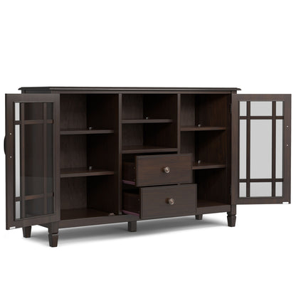 Connaught - Tall TV Stand - Brown