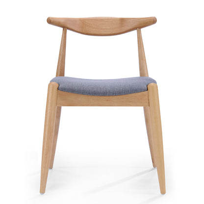 Elegant Dining Chairs With Ergonomic Backrest & Comfort Cushions (Set of 2)